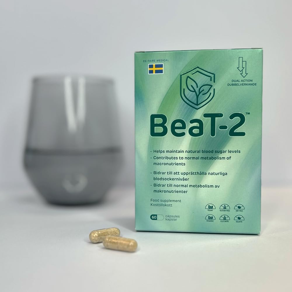 BeaT-2 Blood Sugar Support Supplement - Glucose Balance